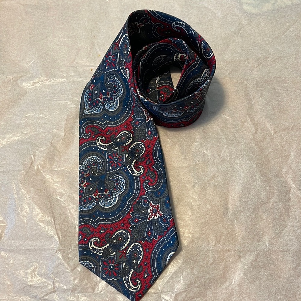 Used silk tie